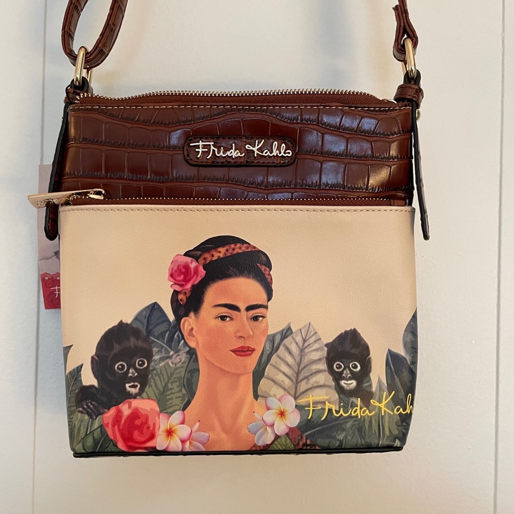 Frida Kahlo Artsy Shoulder or Crossbody Bag